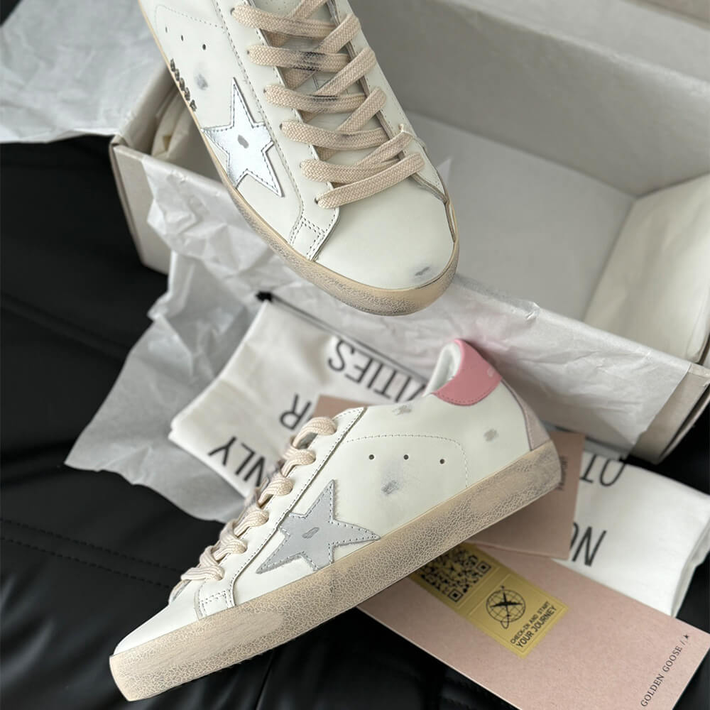 Golden Goose Super-Star Sneakers Shoes - Replica Luxury Bags™