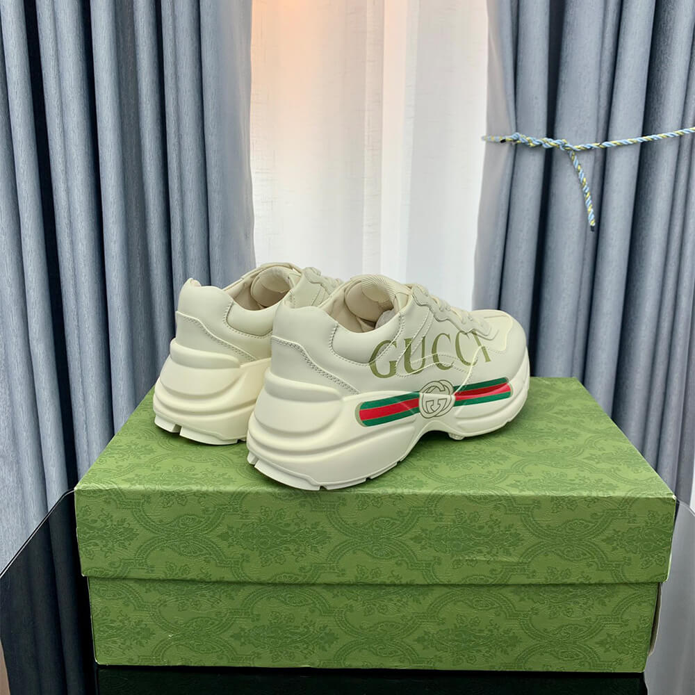 Rhyton sneaker with Gucci logo Shoes - Replica Luxury Bags™