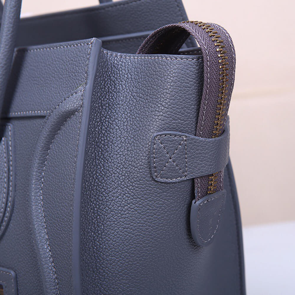Celine Micro Luggage Handbag in Calfskin - Replica Luxury Bags™