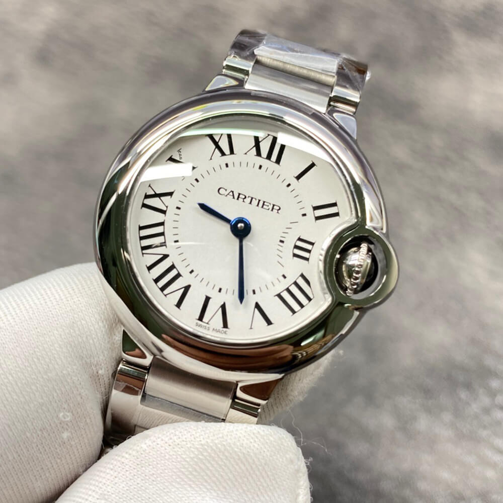 Cartier 28mm Ballon Bleu de Cartier watch - Replica Luxury Bags™