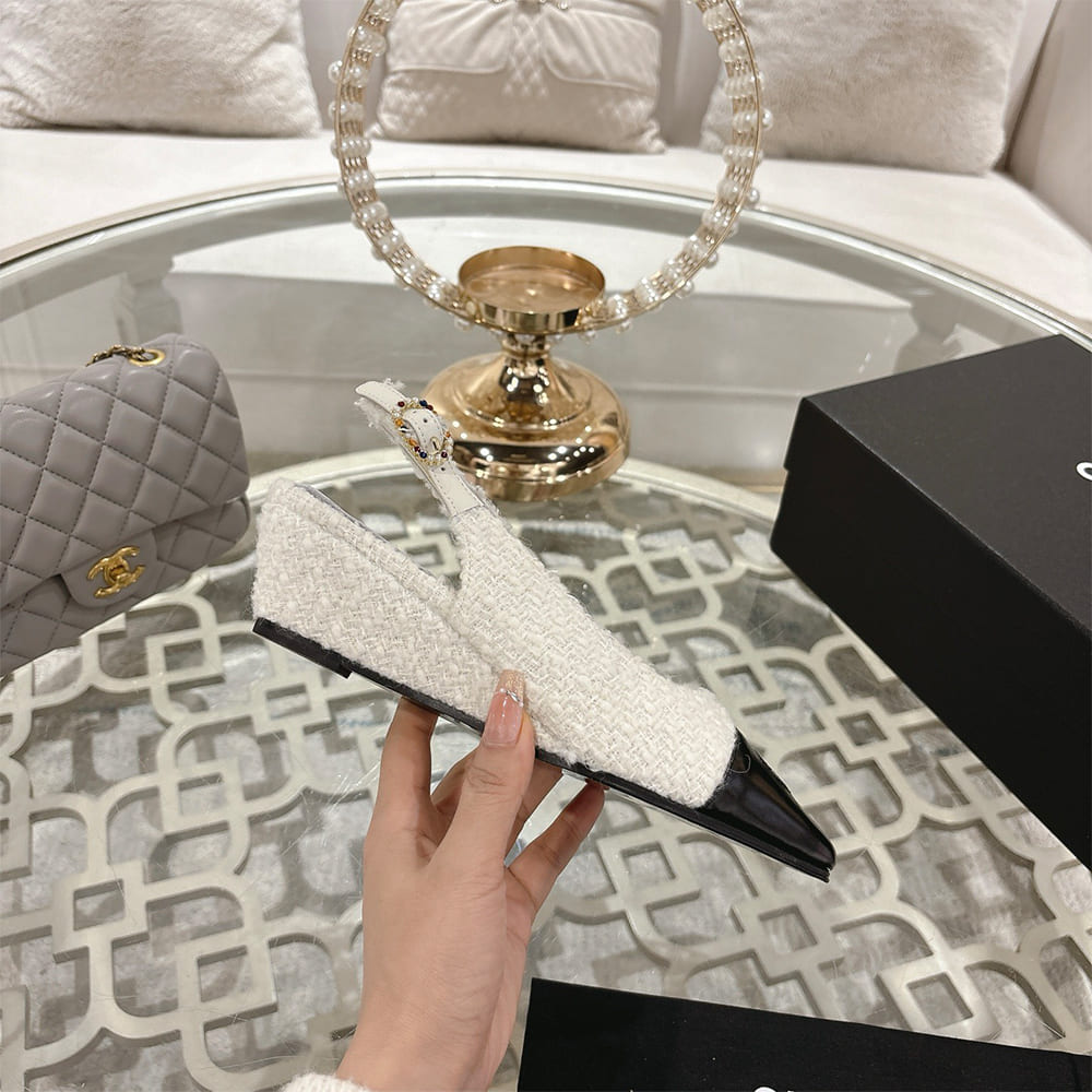 Chanel Slingbacks Shoes - Replica Luxury Bags™