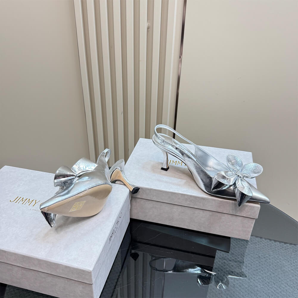 Jimmy Choo Staz Sling Back 70 Shoes - Replica Luxury Bags™