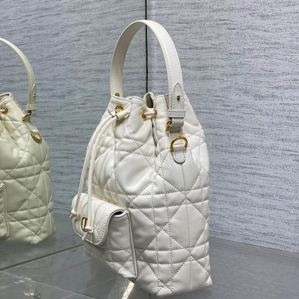 Small Dior Caro Bucket Bag - Replica Luxury Bags™