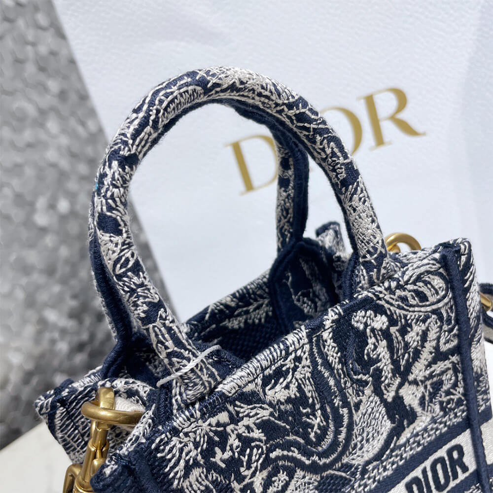 Mini Dior Book Tote Phone Bag - Replica Luxury Bags™