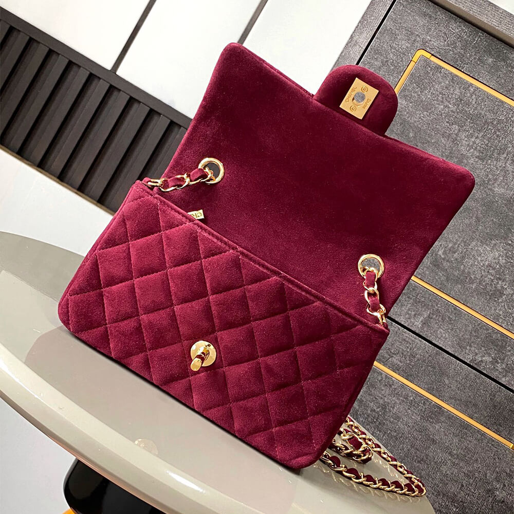 CHANEL SUEDE MINI FLAP BAG - Replica Luxury Bags™