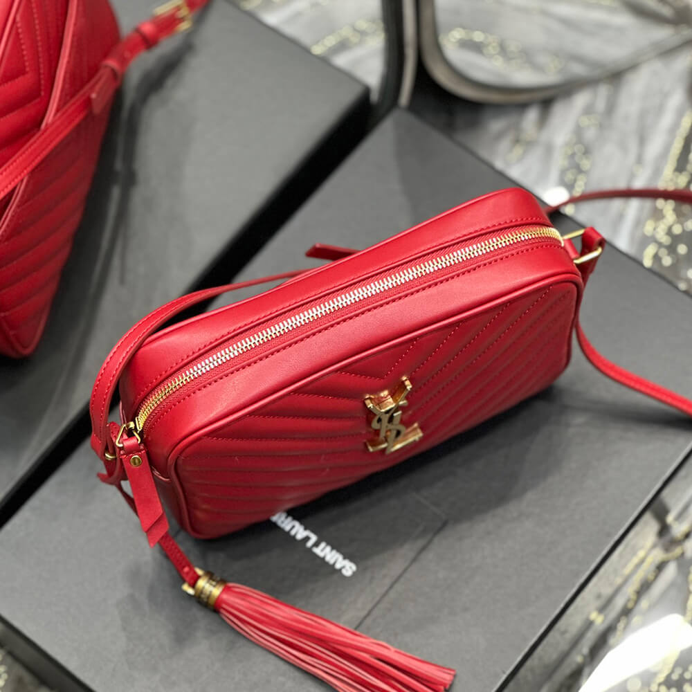YSL Lou Camera Bag In Quilted Leather - Replica Luxury Bags™