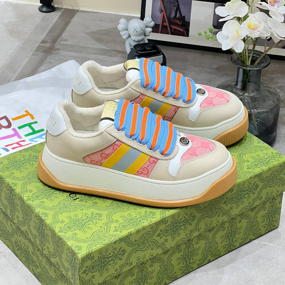 Gucci Women s Screener Trainer Shoes - Replica Luxury Bags™