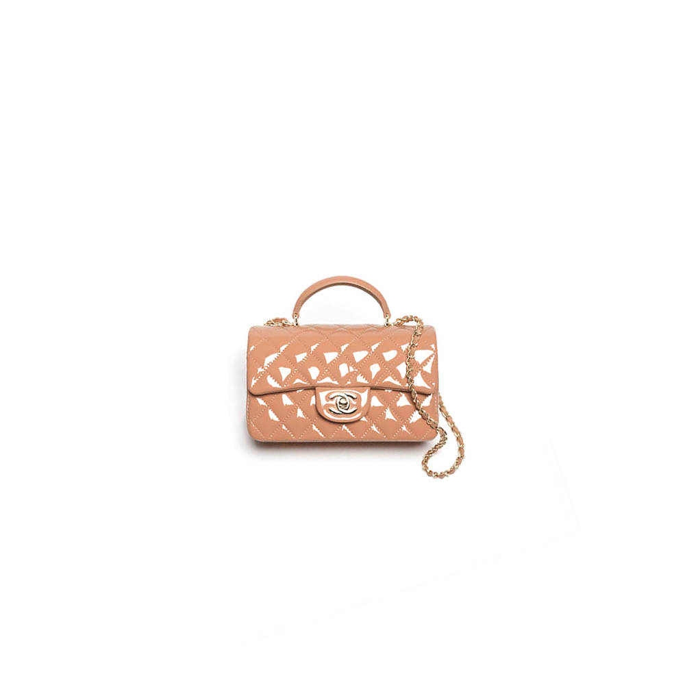 Chanel Mini Classic Handbag With Top Handle - Replica Luxury Bags™