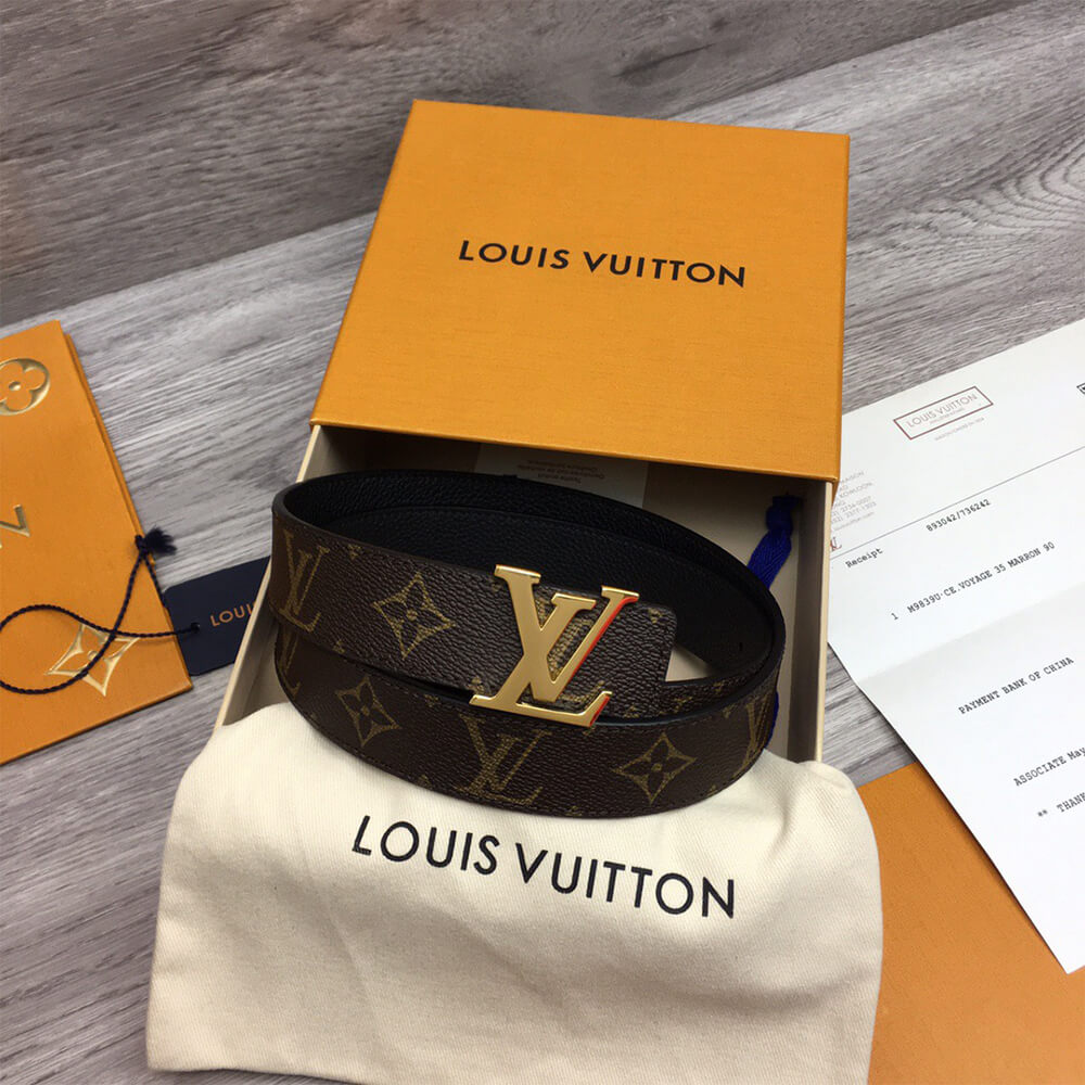 LV Initiales 30mm Reversible Belt - Replica Luxury Bags™
