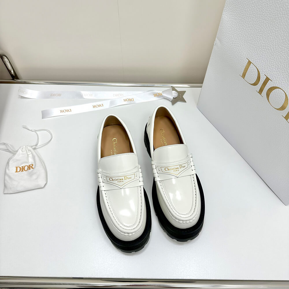 Dior Boy Platform Loafer Shoes - Replica Luxury Bags™