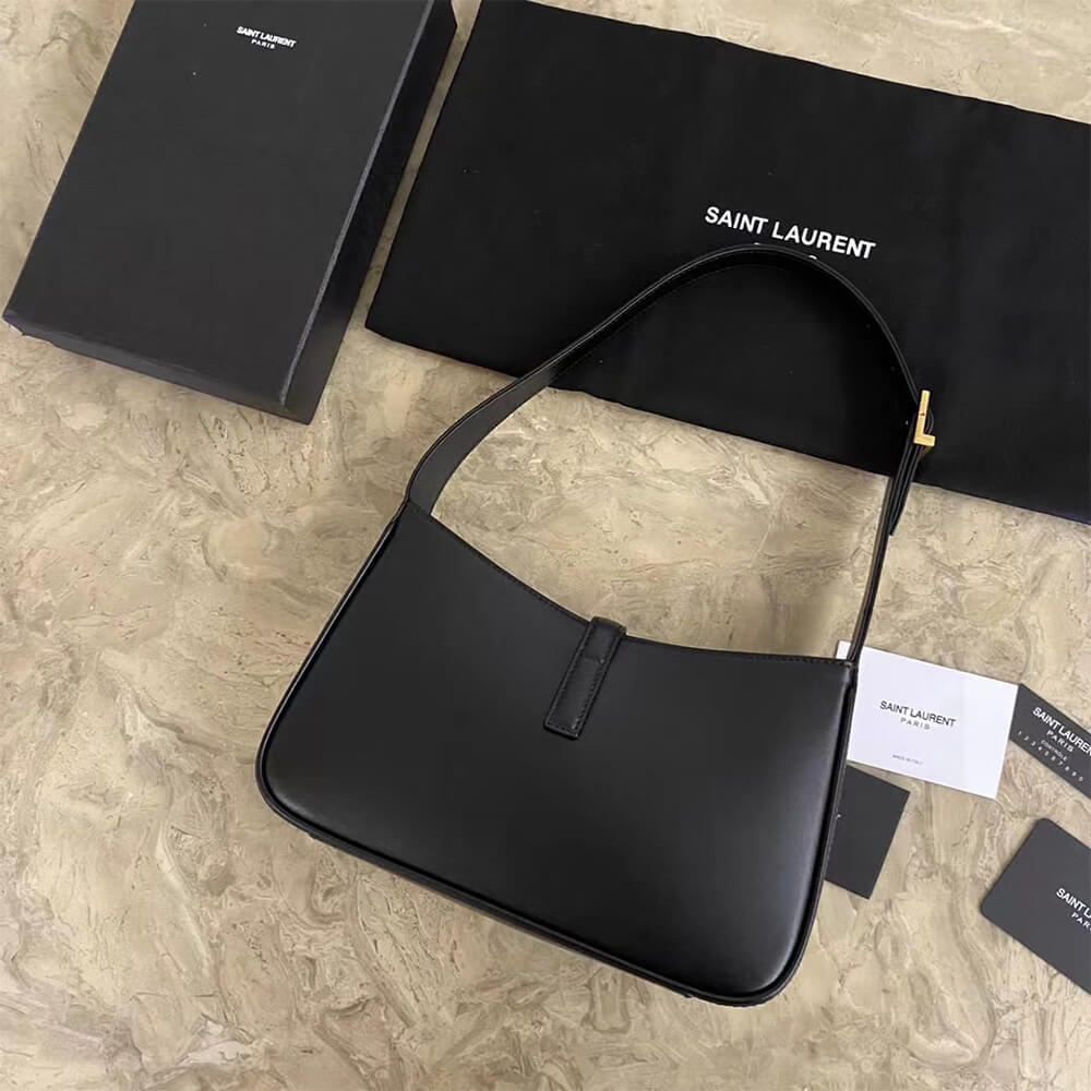 YSL LE 5 A 7 Hobo Bag in Smooth Leather - Replica Luxury Bags™