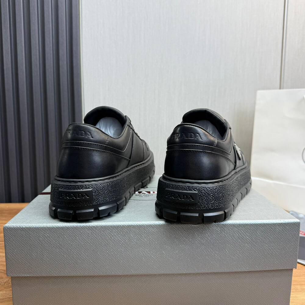 Prada Leather Sneakers Shoes - Replica Luxury Bags™