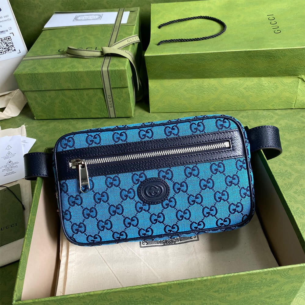 Gucci GG Multicolour Belt Bag - Replica Luxury Bags™