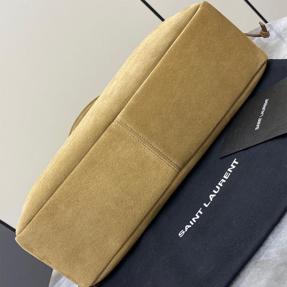 YSL Bag Jamie 4.3 Large Pochon in Suede - Replica Luxury Bags™