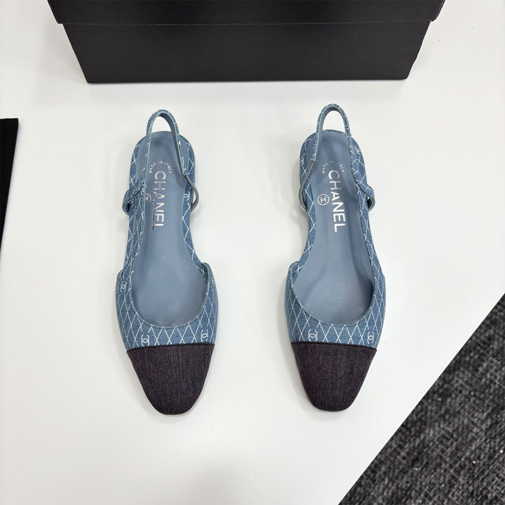 Chanel Slingbacks Shoes - Replica Luxury Bags™
