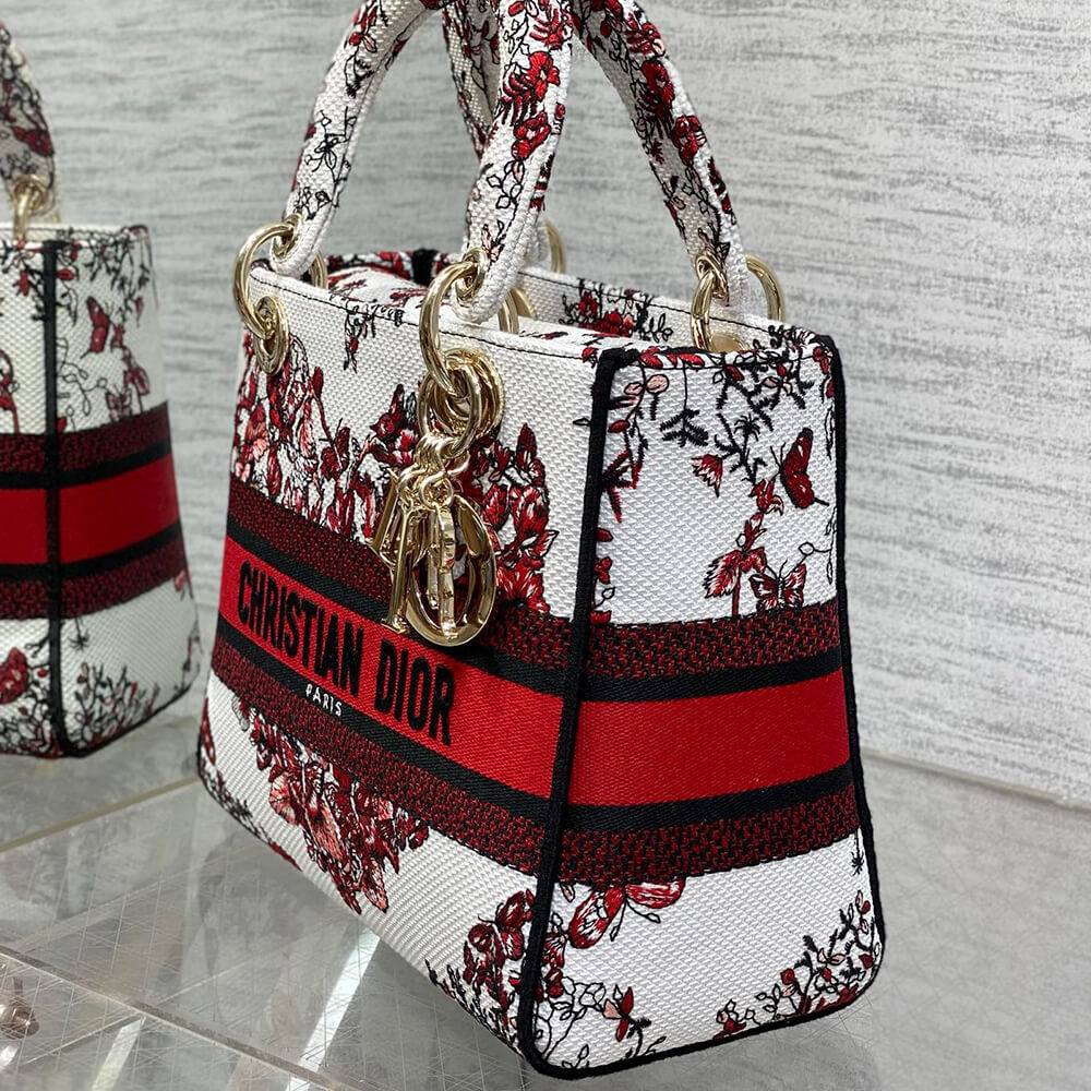 Dior Medium Lady D-Lite Bag - Replica Luxury Bags™