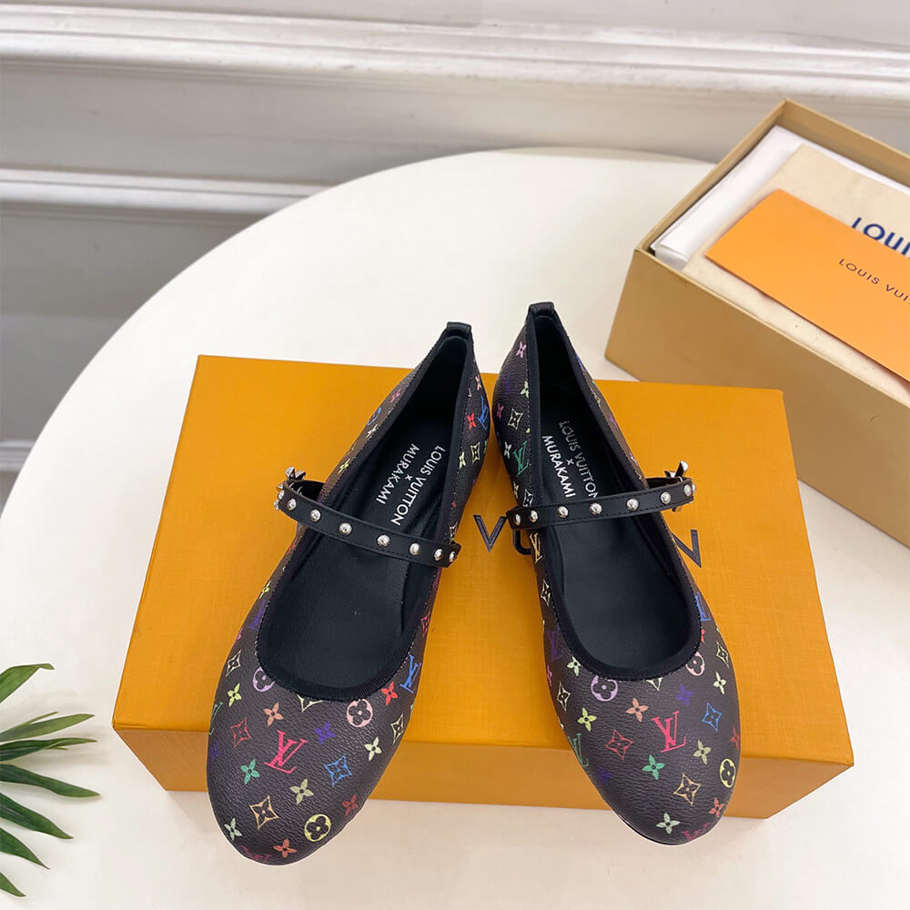 LV x TM Romy Flat Ballerina Shoes - Replica Luxury Bags™