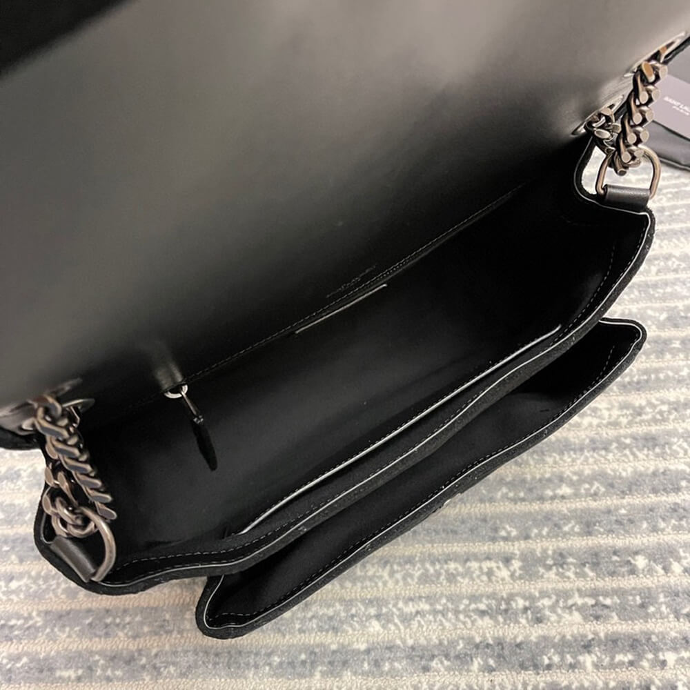 YSL Saint Laurent Niki Medium Bag in Suede - Replica Luxury Bags™