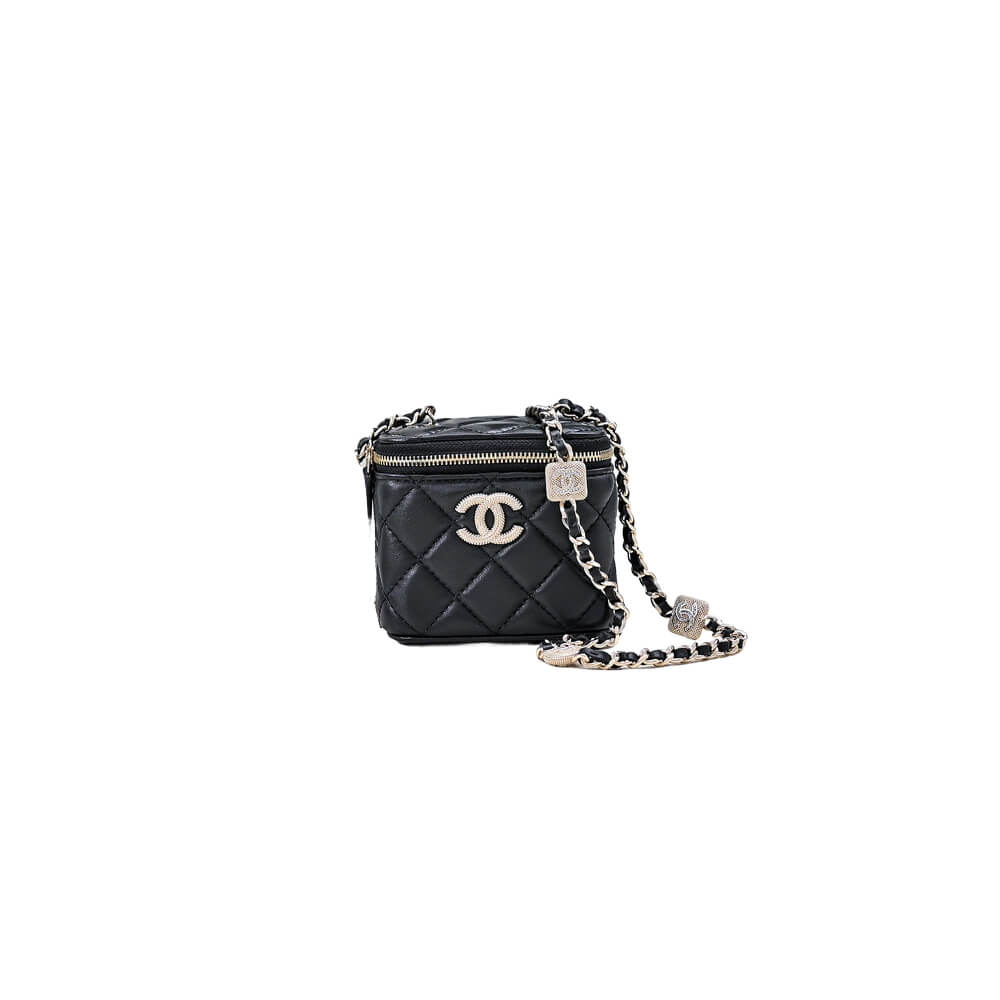 Chanel Small Vanity with Chain Bag - Replica Luxury Bags™