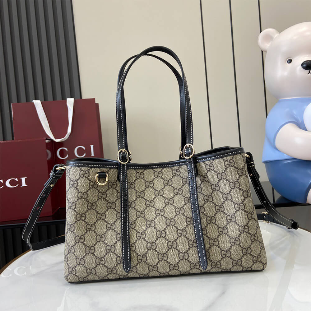 Gucci GG Emblem Medium Tote Bag - Replica Luxury Bags™