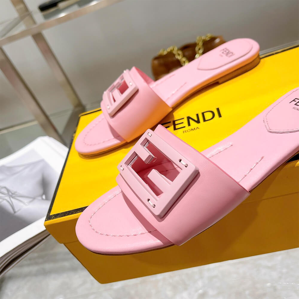 Fendi Baguette Slides Shoes - Replica Luxury Bags™