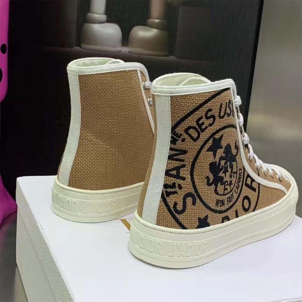 WALK N DIOR HIGH-TOP SNEAKER Shoes - Replica Luxury Bags™