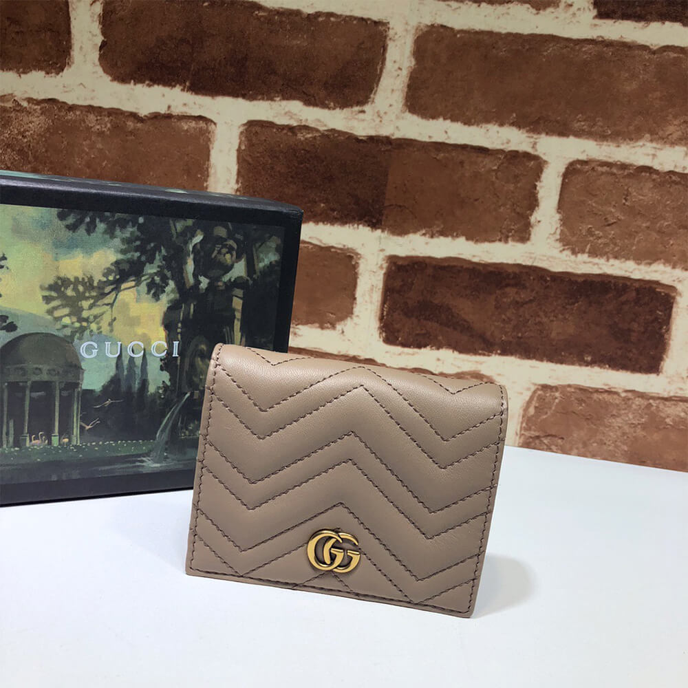 Gucci GG Marmont Card Case Wallet Bag - Replica Luxury Bags™