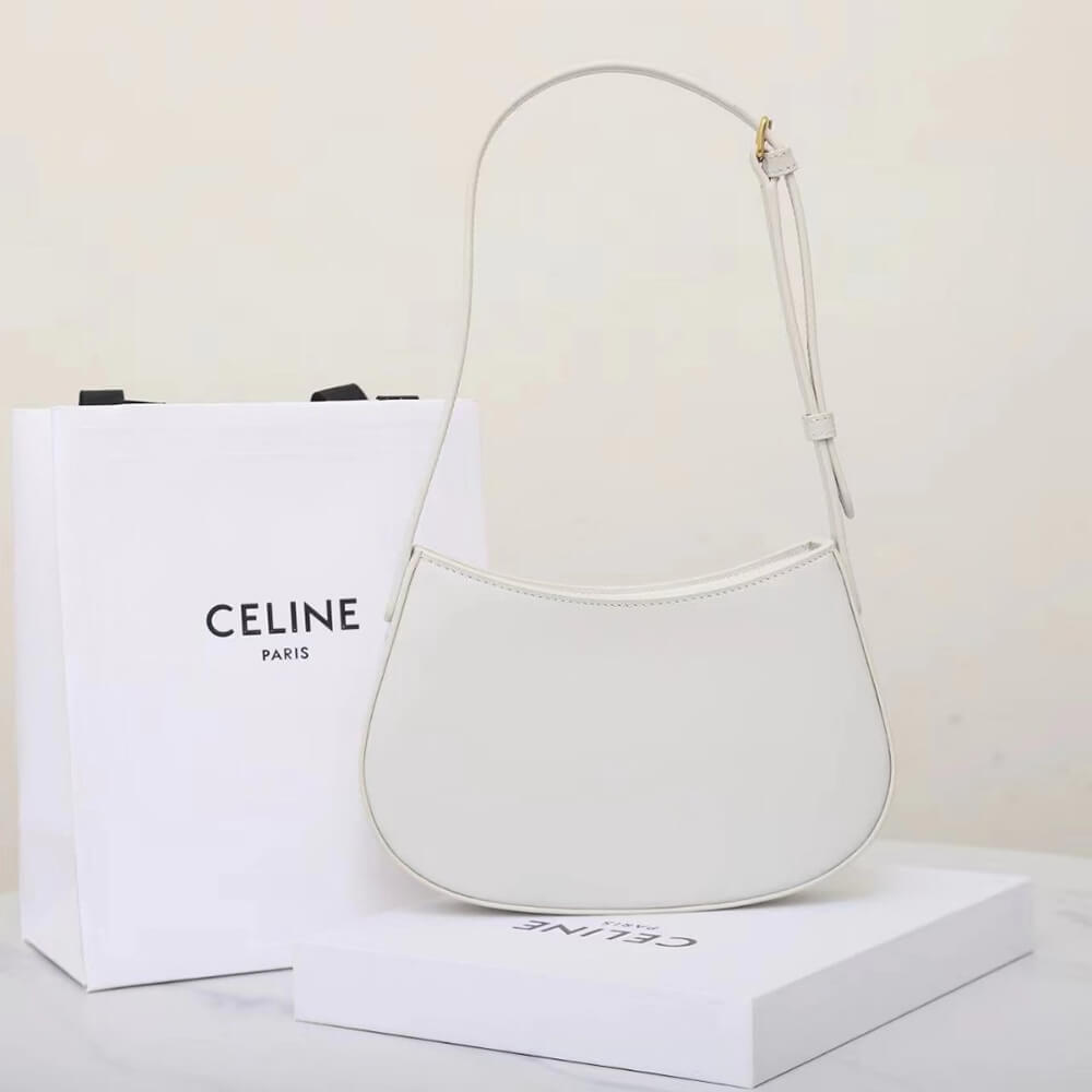 Celine Medium Tilly Bag in Shiny Calfskin - Replica Luxury Bags™