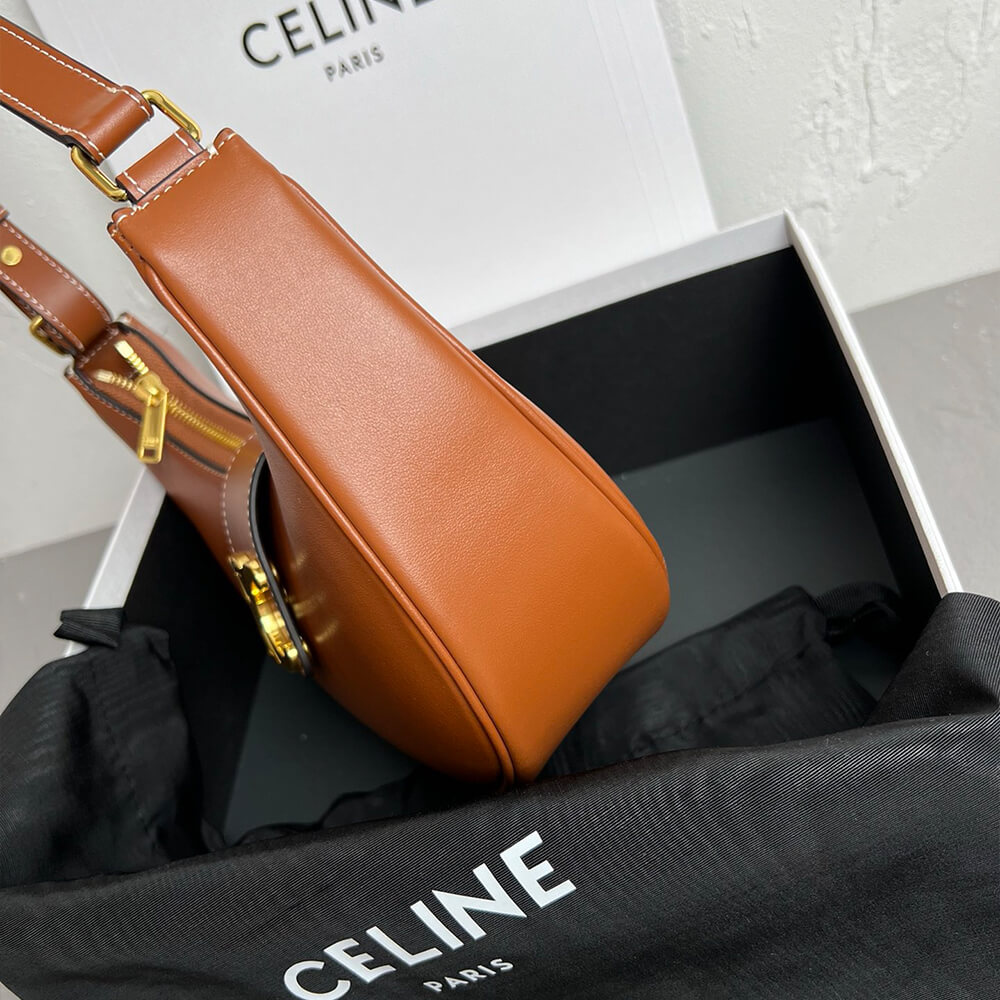 CELINE MEDIUM AVA TRIOMPHE BAG in Smooth Calfskin - Replica Luxury Bags™