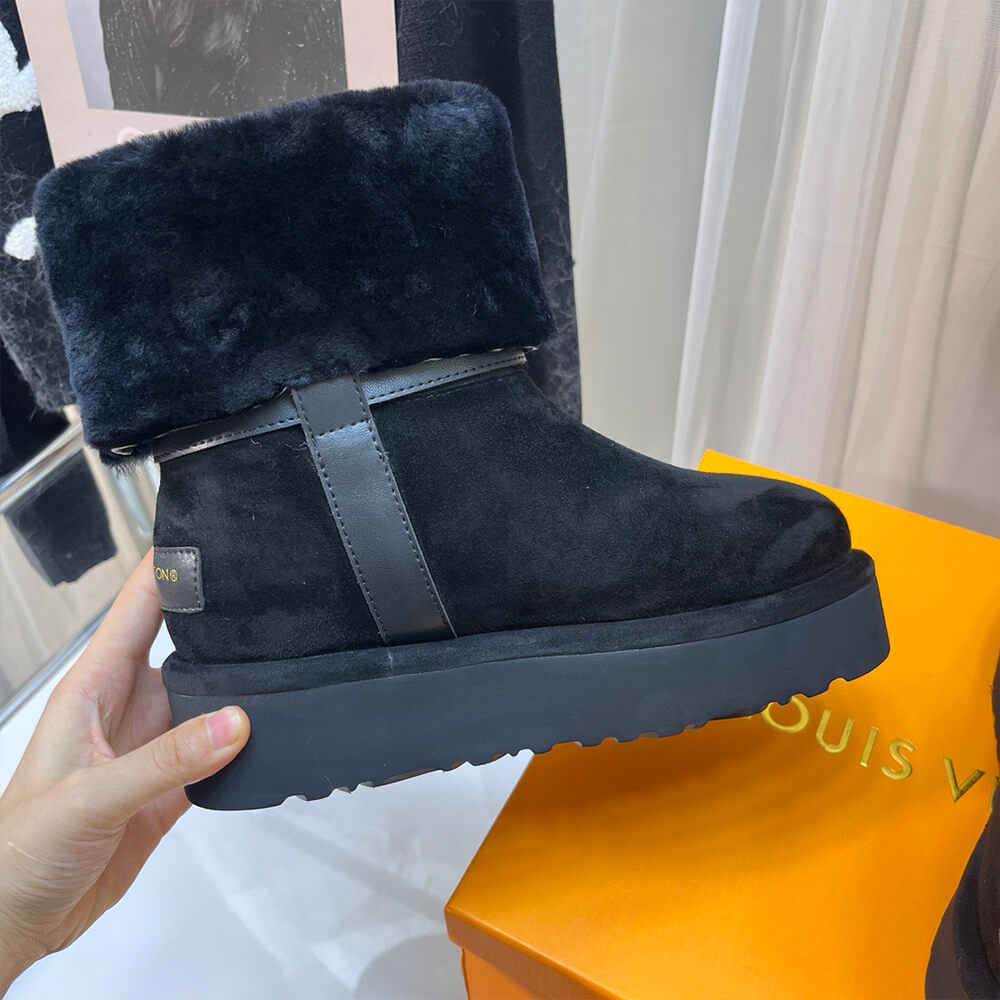 LV Aspen Platform Ankle Boot Shoes - Replica Luxury Bags™
