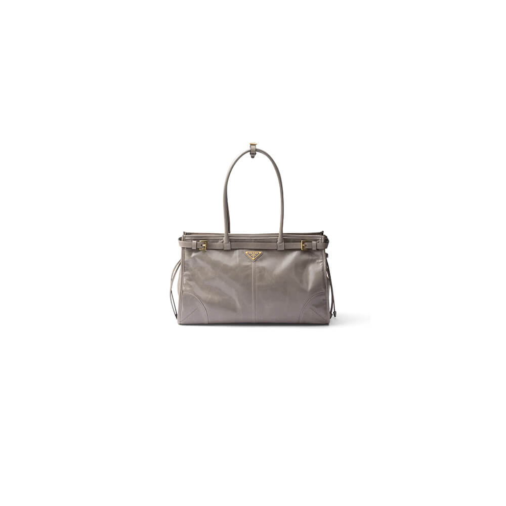 Prada Large Leather Handbag - Replica Luxury Bags™