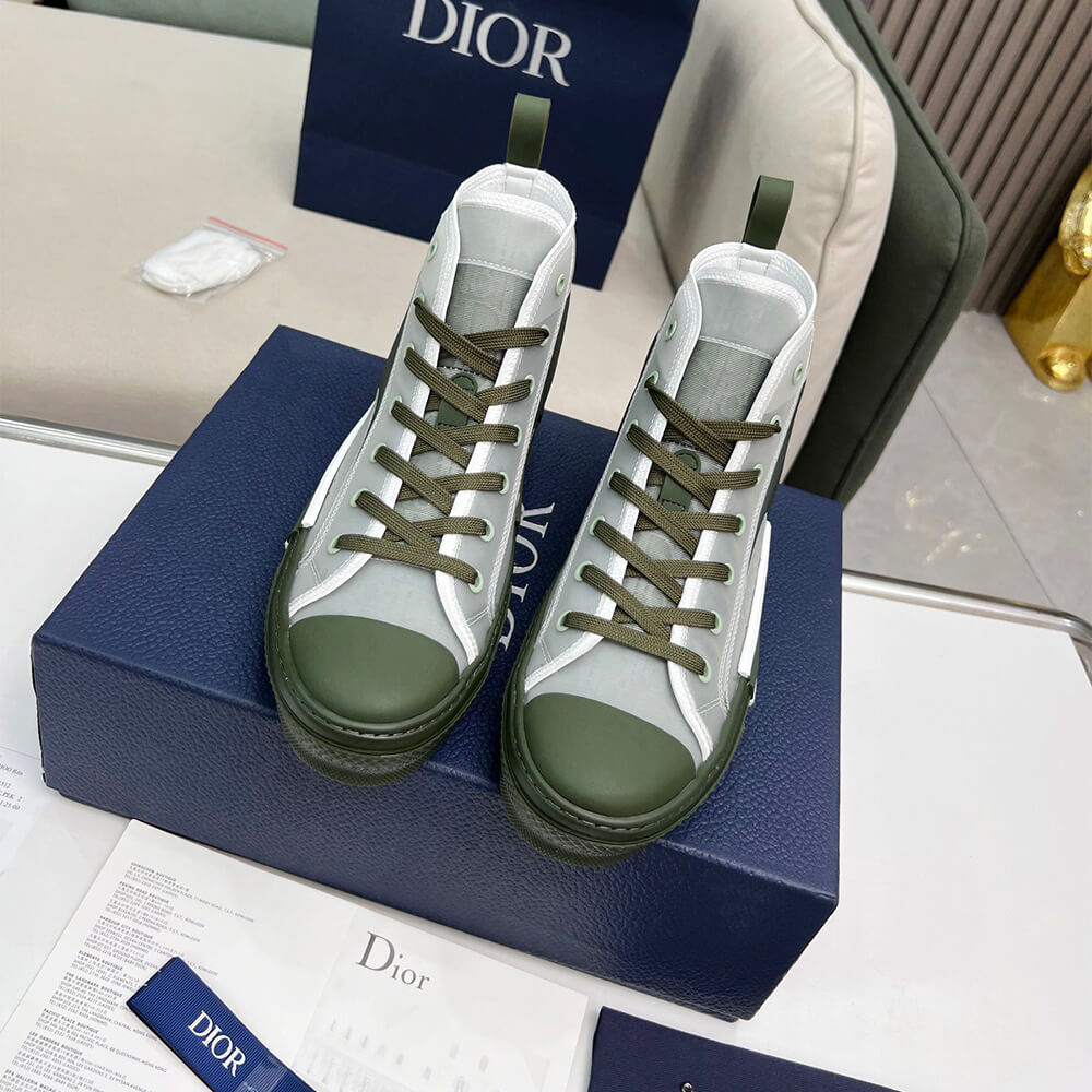 DIOR B23 High-Top Sneakers Dior Oblique Shoes - Replica Luxury Bags™