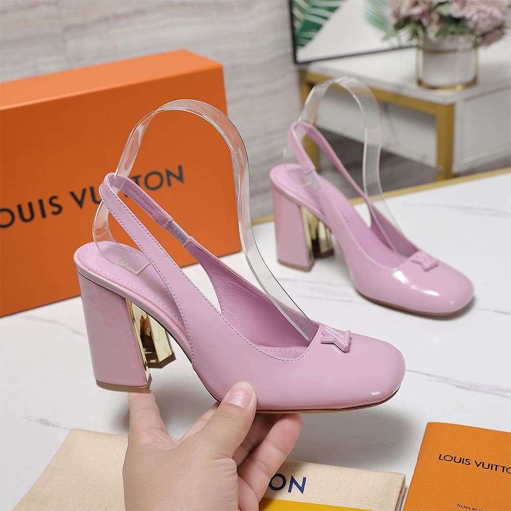 LV Swing Slingback Pump Shoes - Replica Luxury Bags™