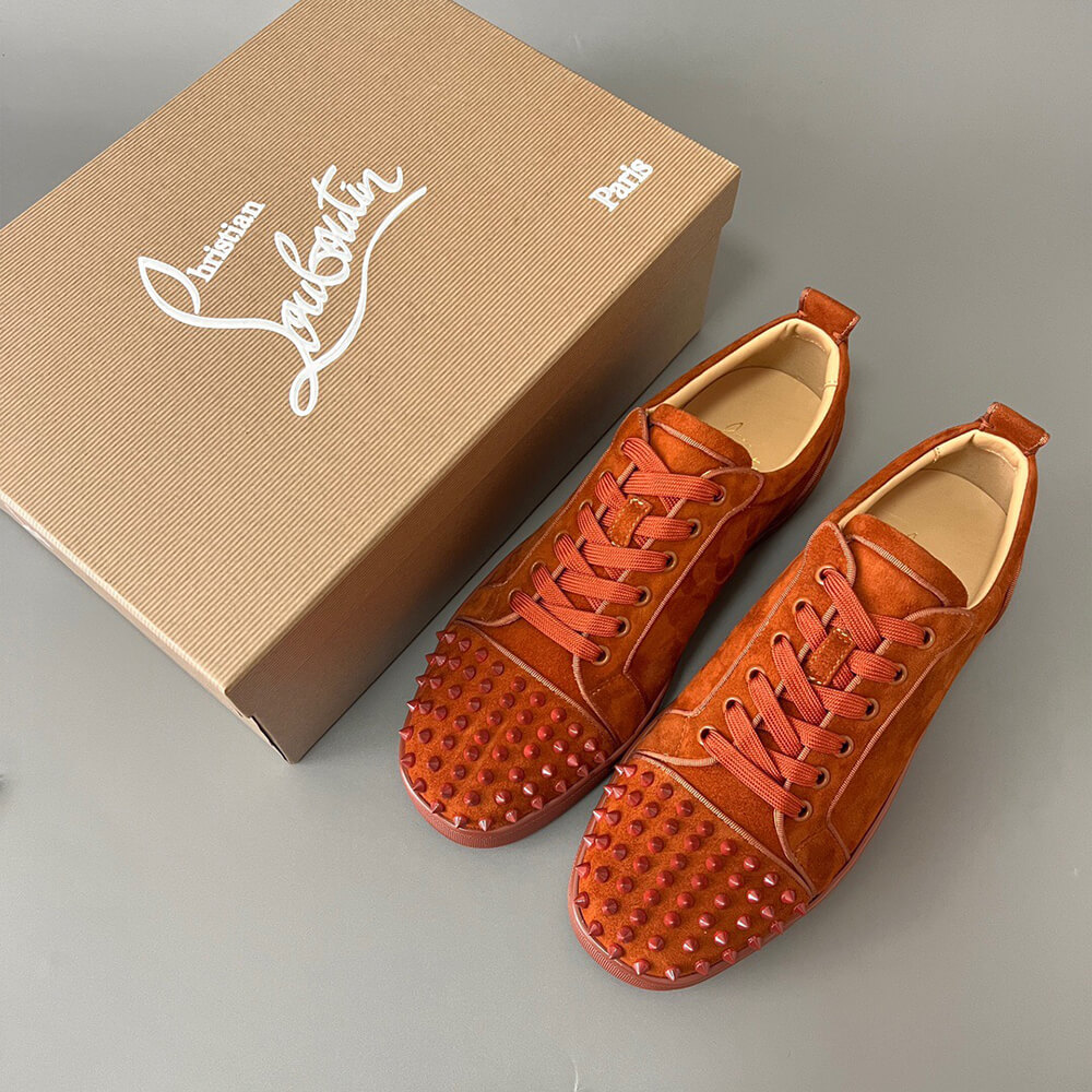Christian Louboutin Louis Junior Spikes Shoes - Replica Luxury Bags™