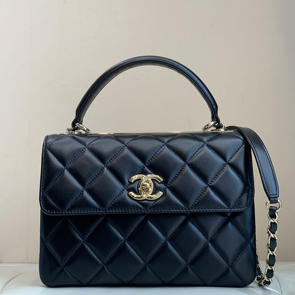 Chanel Flap Bag With Top Handle - Replica Luxury Bags™
