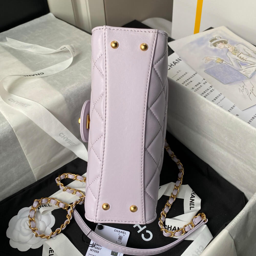 Chanel Small Flap Bag With Top Handle - Replica Luxury Bags™