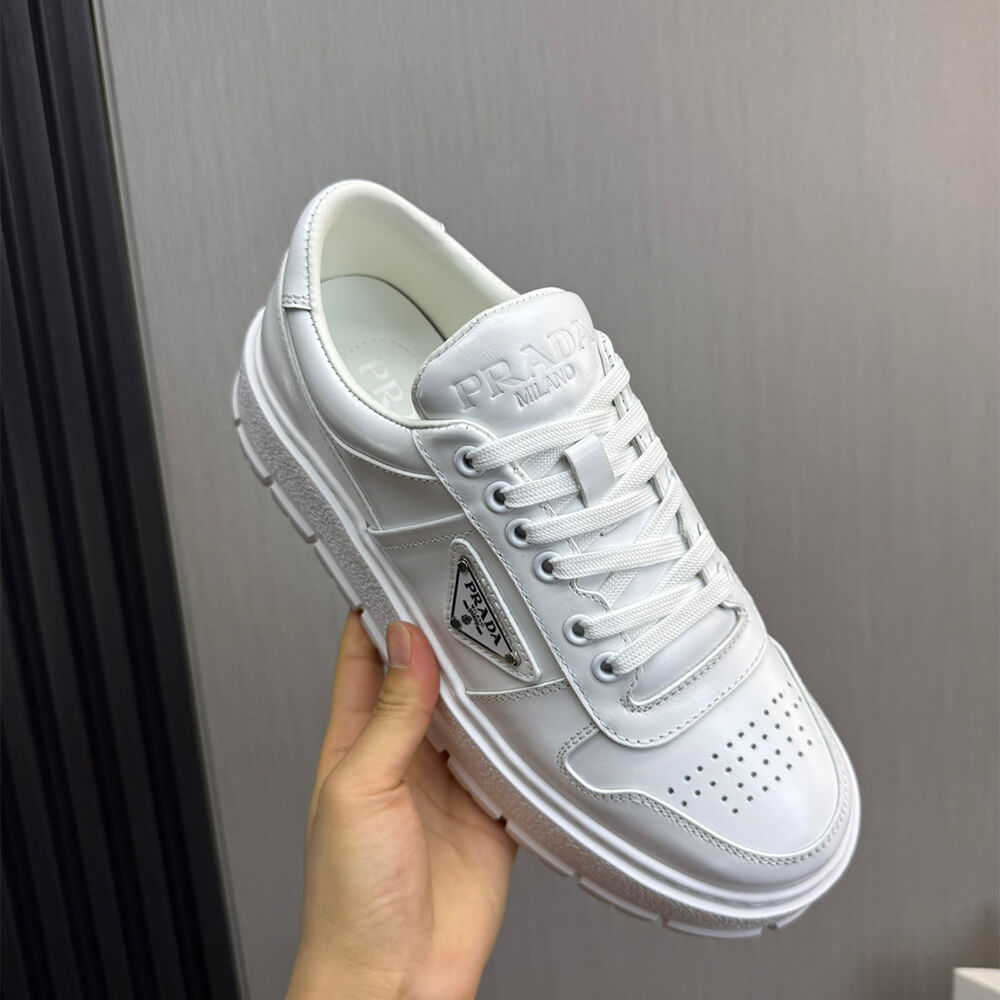 Prada Leather Sneakers Shoes - Replica Luxury Bags™