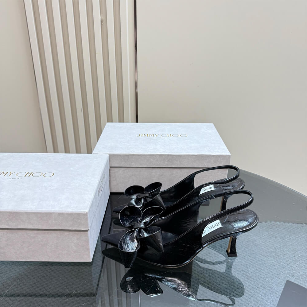 JIMMY CHOO Staz Sling Back 70 Shoes - Replica Luxury Bags™