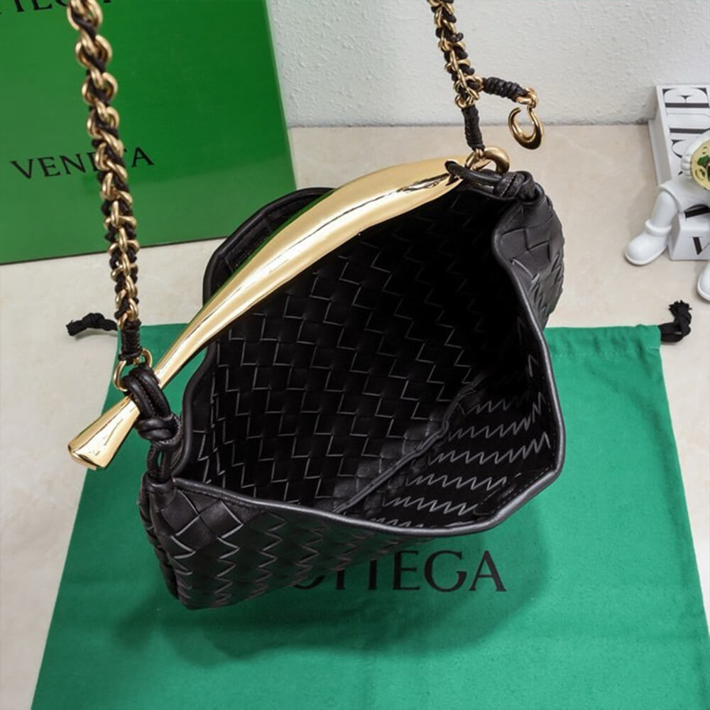 Bottega Veneta Sardine Bag With Chain - Replica Luxury Bags™