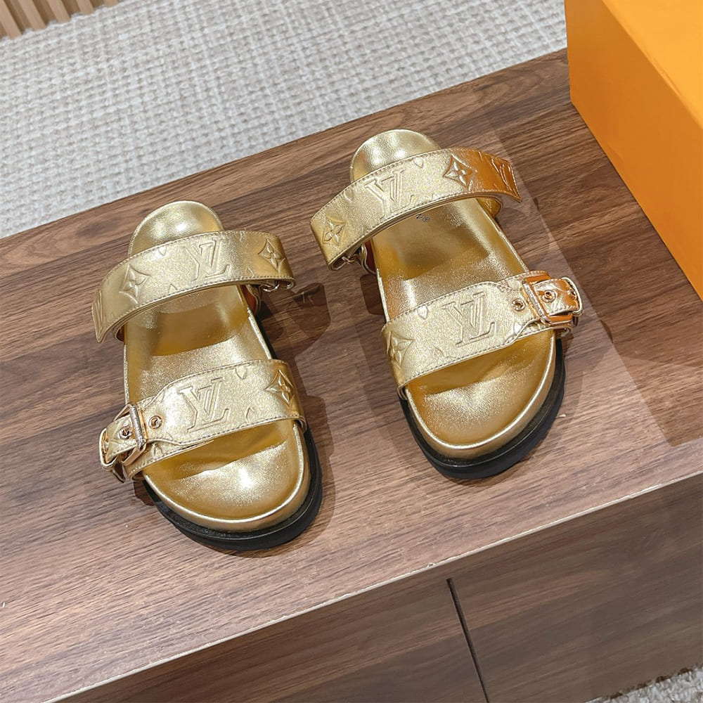 LV Bom Dia Flat Comfort Mule Shoes - Replica Luxury Bags™