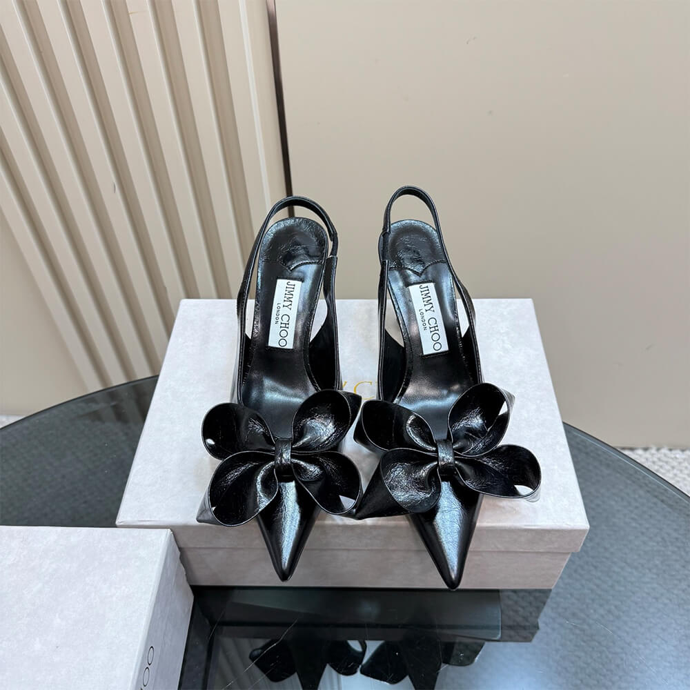 JIMMY CHOO Staz Sling Back 70 Shoes - Replica Luxury Bags™