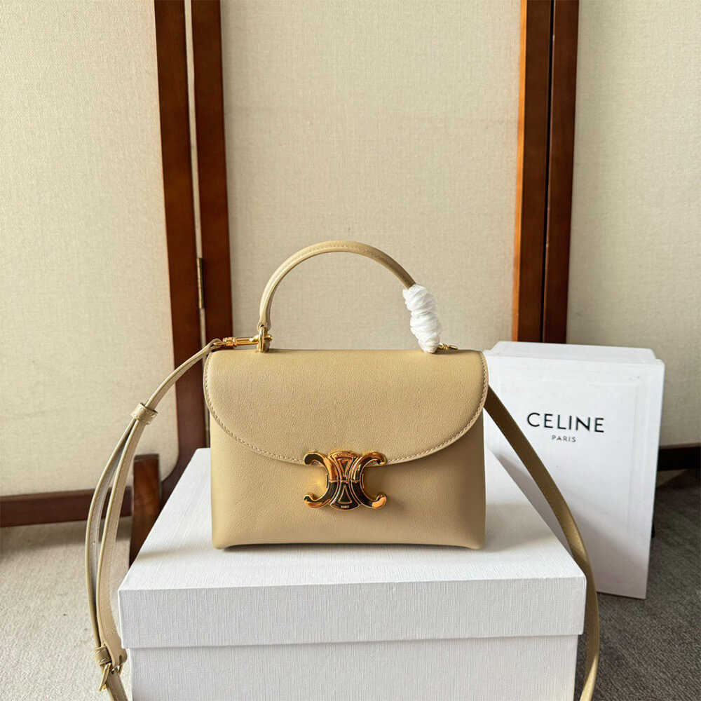 Celine Teen Nino Bag In Triomphe Canvas - Replica Luxury Bags™