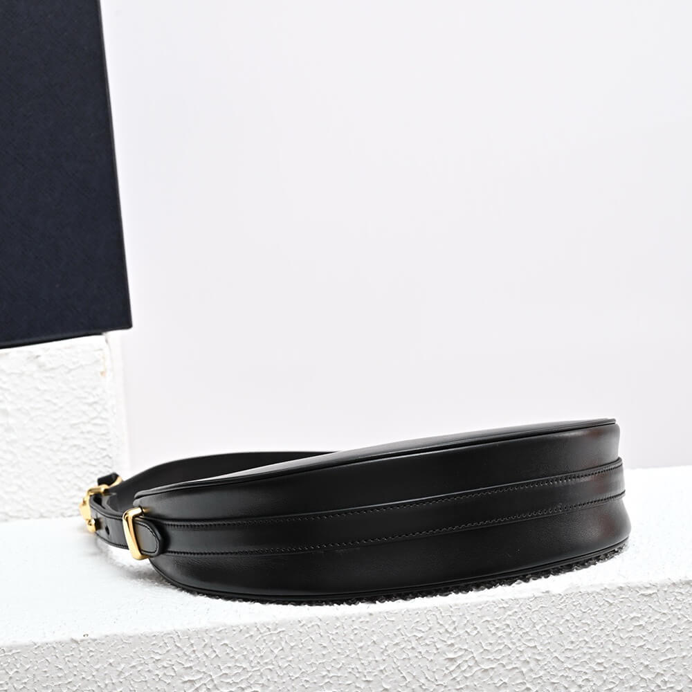 Prada Arque Leather Shoulder Bag - Replica Luxury Bags™