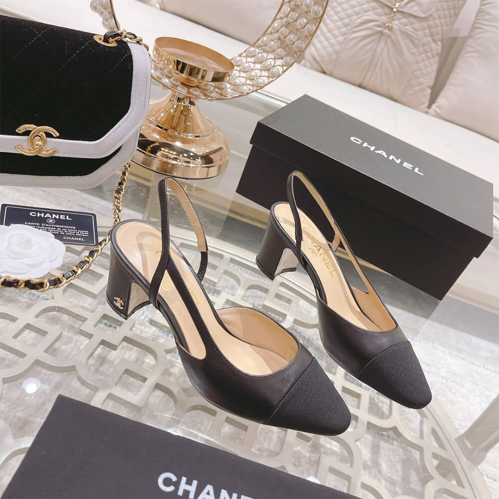 Chanel Slingback Sandal Shoes - Replica Luxury Bags™