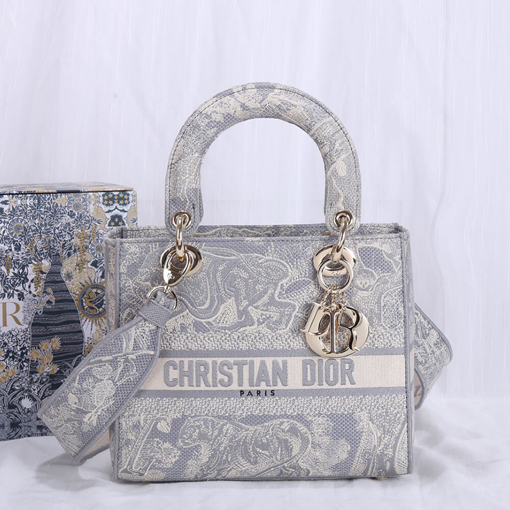 Dior Medium Lady D-Lite Bag - Replica Luxury Bags™