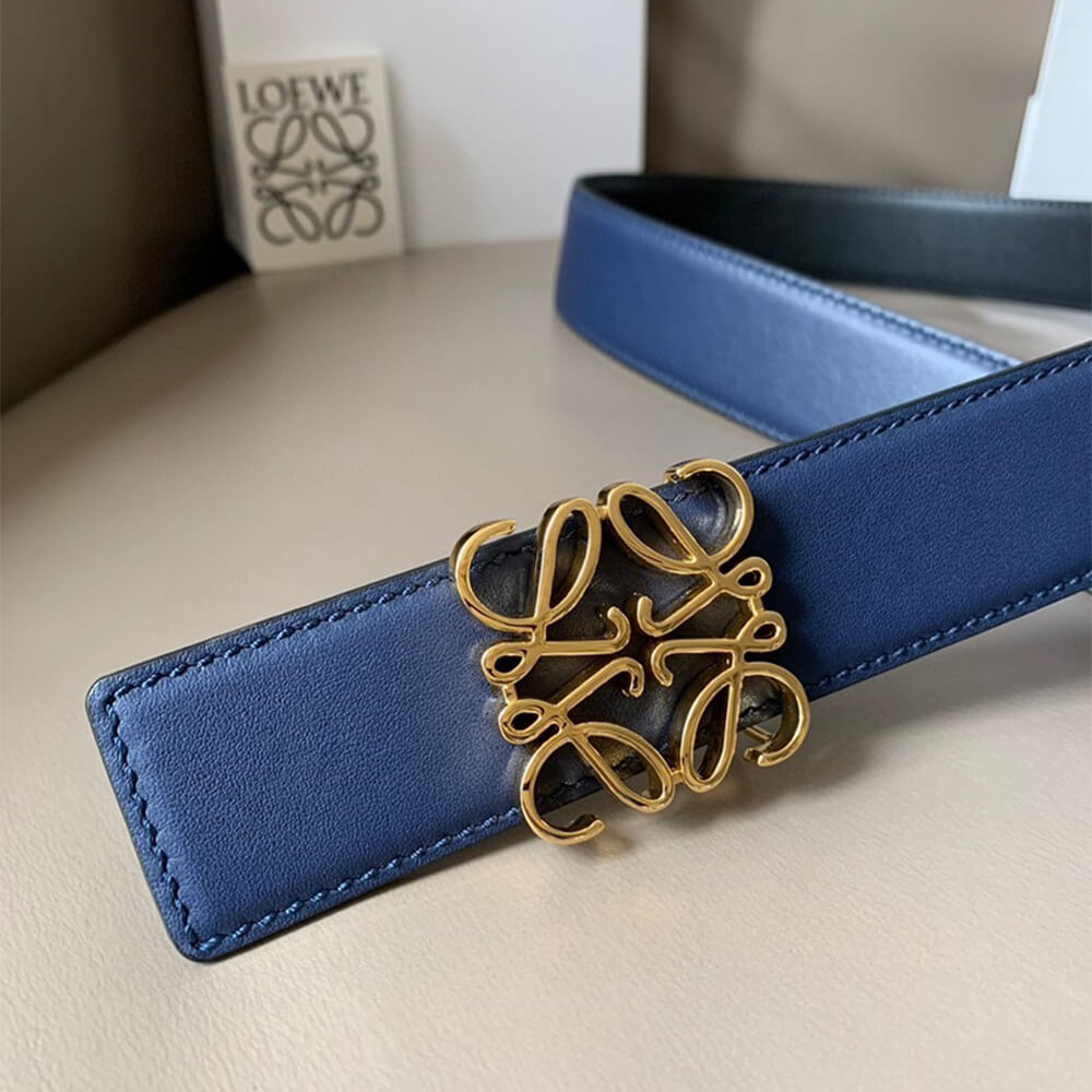 LOEWE Reversible Anagram belt 40mm - Replica Luxury Bags™