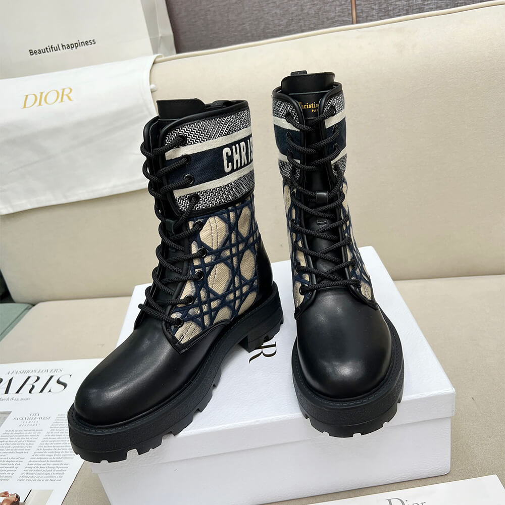 Dior D-Major Ankle Boot Shoes - Replica Luxury Bags™