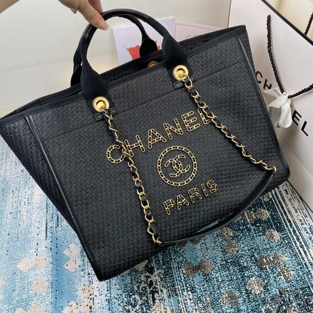 Chanel Deauville Large Tote Bag - Replica Luxury Bags™