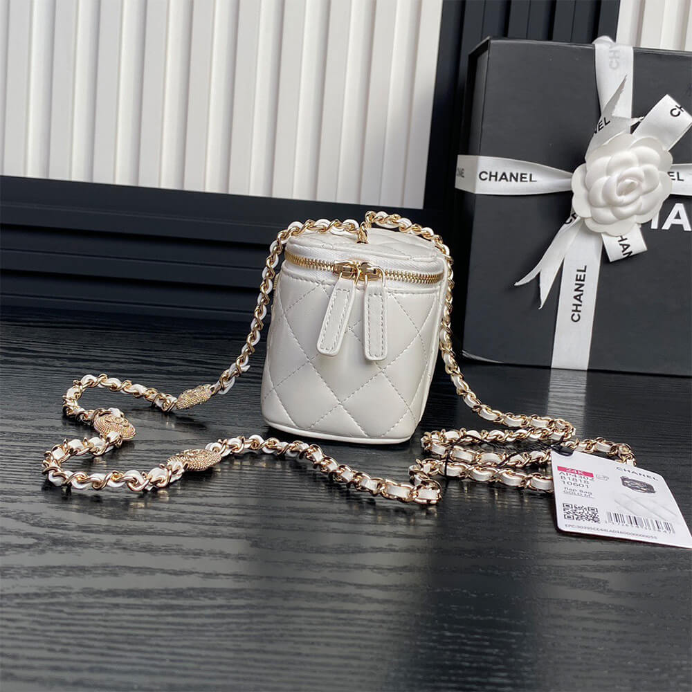 Chanel Small Vanity Bag with Chain - Replica Luxury Bags™