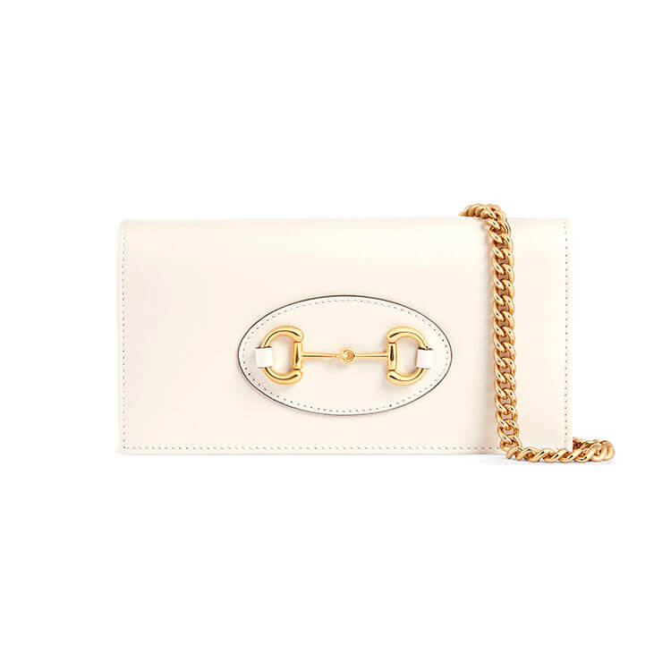 Gucci Horsebit 1955 Bag Wallet With Chain - Replica Luxury Bags™